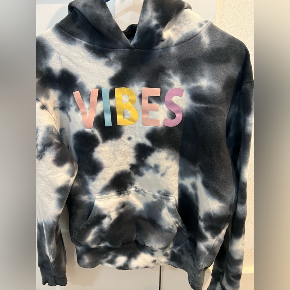 Brooklyn Laundry Premium “VIBES ” Youth Long Sleeve Hoodie XL 18